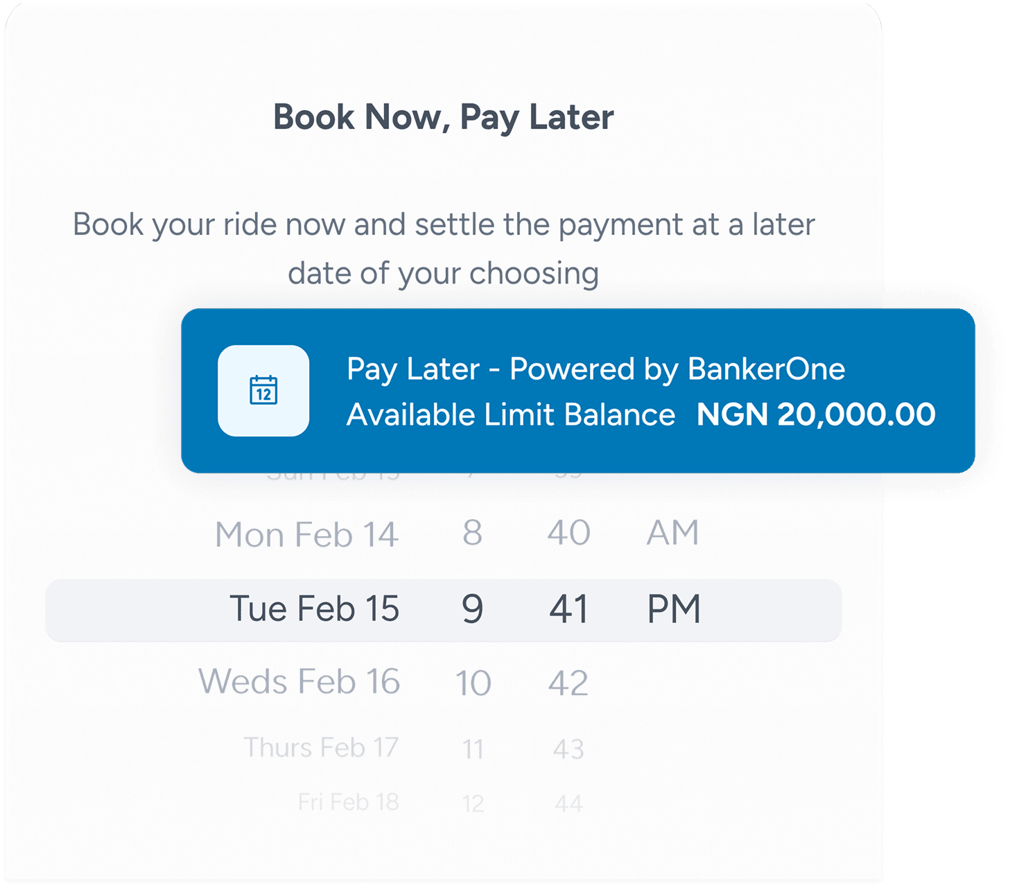 Flexible Payments